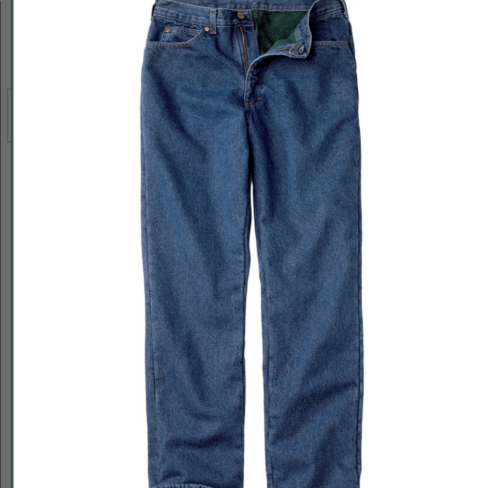 Men’s LL Bean Insulated Jeans